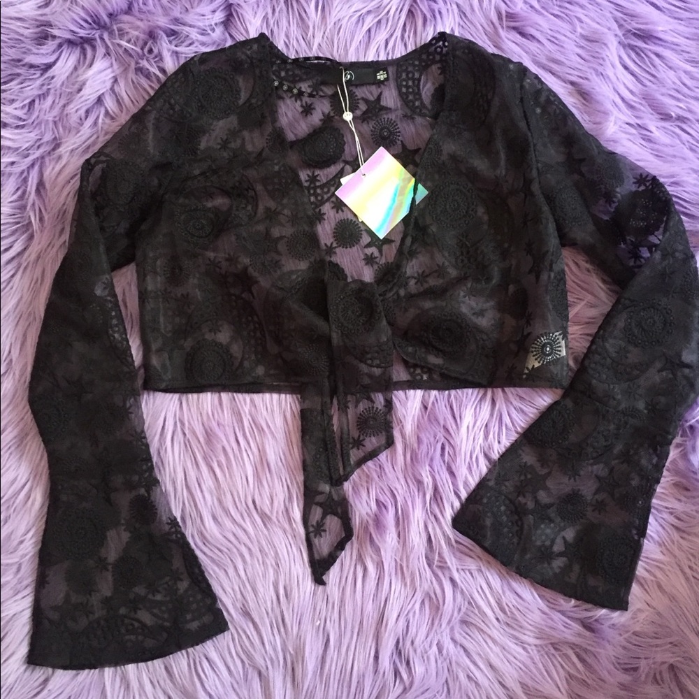 MISSGUIDED Festival crop top